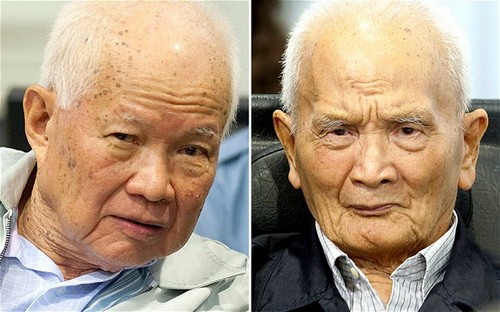 Hai cựu thủ lĩnh Khmer Đỏ
