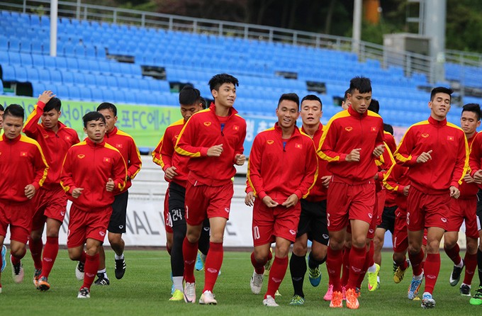 U20 Việt Nam đang tích cực chuẩn bị cho giải U20 thế giới.