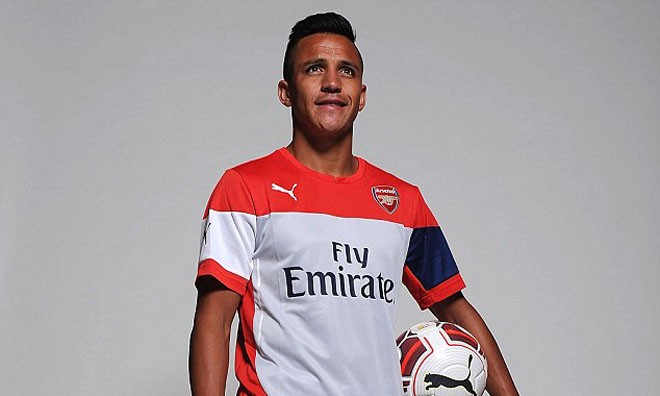 Alexis Sanchez chính thức ra nhập Arsenal.
