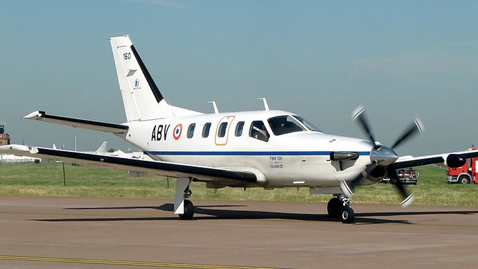 Một máy bay Socata TBM-700, tương tự chiếc bị rơi. 