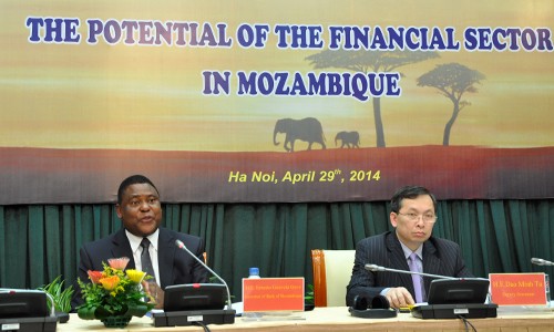  Thống đốc Ngân hàng Trung ương Mozambique muốn mời các ngân hàng Việt Nam sang đầu tư.