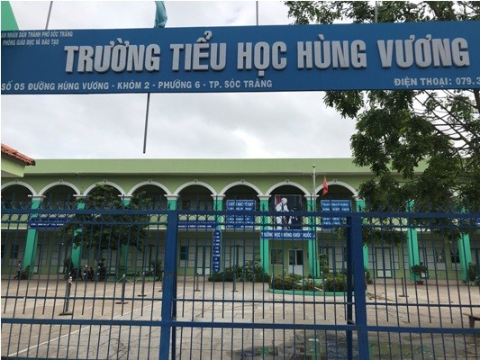 Trường Tiểu học Hùng Vương.