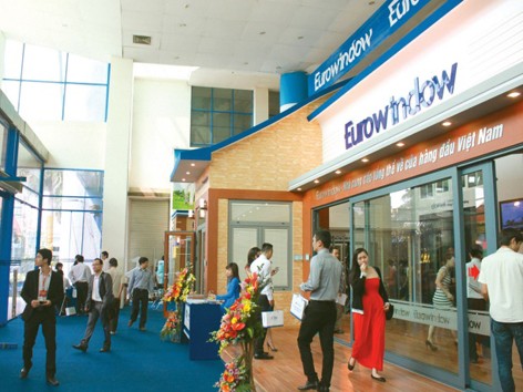 Eurowindow giảm giá 8% nhân dịp Viet Build Đà Nẵng