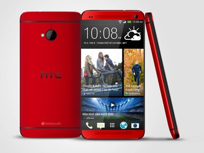 HTC One màu đỏ về Việt Nam, giá 15,99 triệu