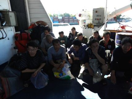 12 ngư dân TQ đối mặt án 20 năm tù vì xâm phạm lãnh hải