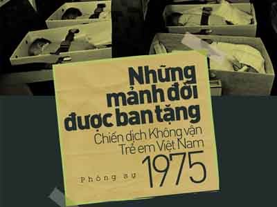Sách về Chiến dịch không vận trẻ em Việt Nam 1975