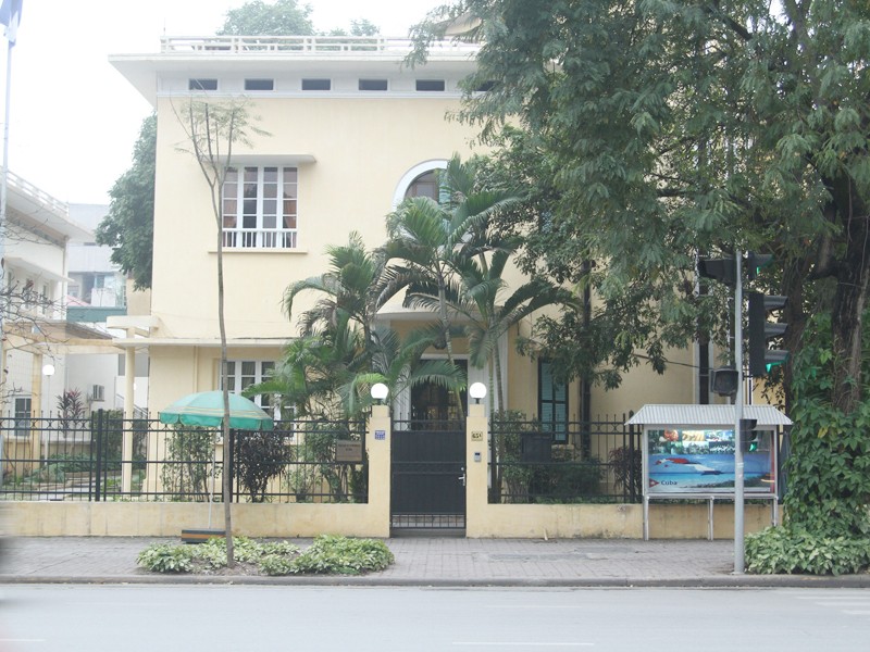 Nhà số 65 Lý Thường Kiệt, nơi BS Nguyễn Văn Luyện cùng hai con trai anh dũng hy sinh ảnh: mai xuân tùng