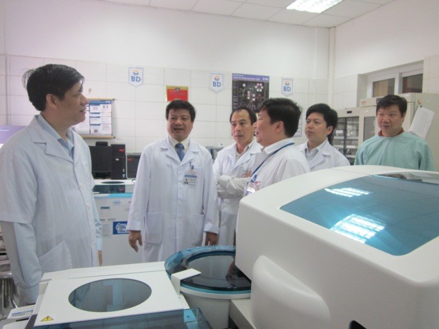 Bộ Y tế kiểm tra việc phòng chống dịch H7N9