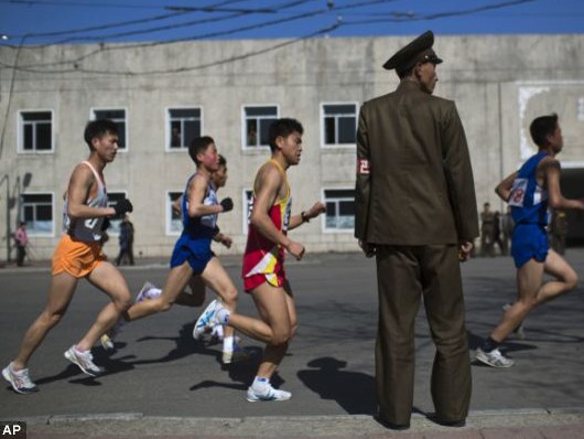 Triều Tiên tổ chức chạy marathon giữa lúc căng thẳng leo thang