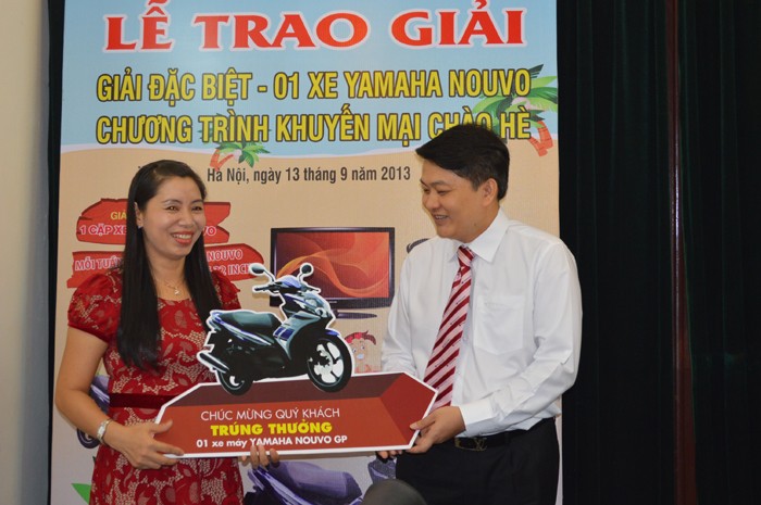 Vietravel Hà Nội trao giải cuối kỳ khuyến mãi Chào hè 2013