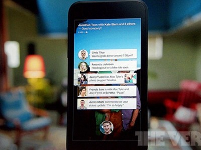 Facebook trình làng Home, HTC ra mắt First