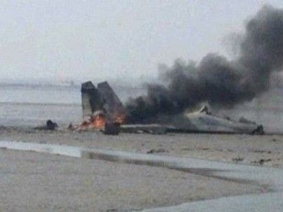 Máy bay chiến đấu TQ rơi, 2 phi công tử nạn
