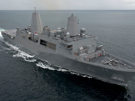 Hải quân Mỹ lộ siêu hạm đổ bộ mới nhất