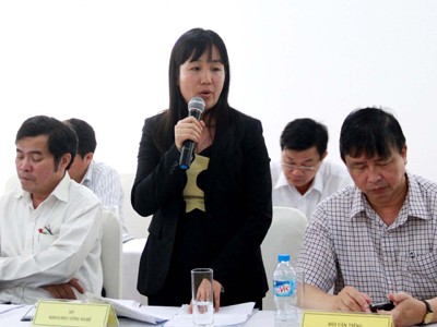 Phó Giám đốc Sở KH&CN Vũ Thị Bích Hậu từng thuộc diện thu hút nhân tài ẢNH: NGUYỄN HUY