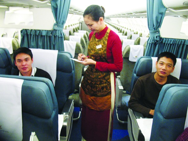 Không ít chuyến bay “lệch đầu” của VNA trong dịp Tết Nguyên đán chỉ có vài khách