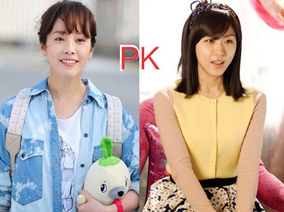 Đọ style của Park Ha và Kim Hang Ah