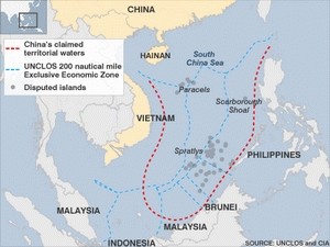 Đường lưỡi bò phi pháp của Trung Quốc trên Biển Đông