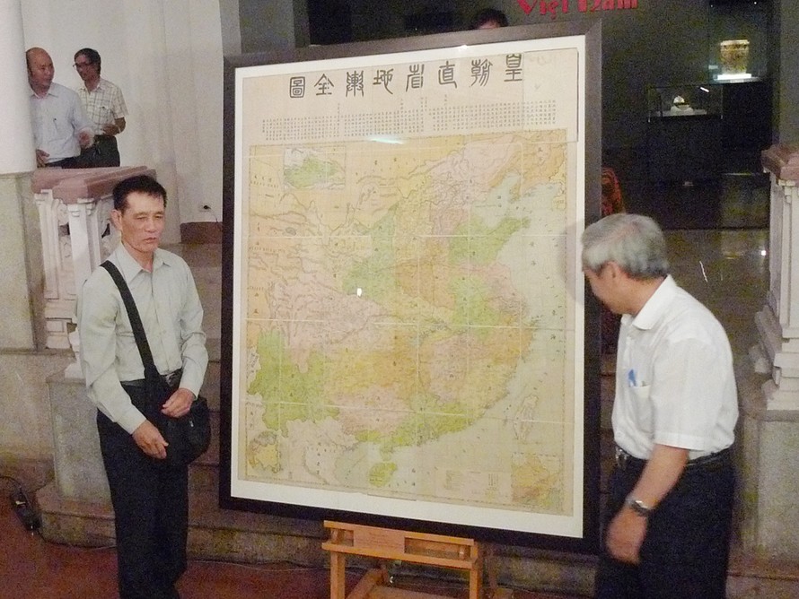 Bản đồ khẳng định Trường Sa, Hoàng Sa của Việt Nam