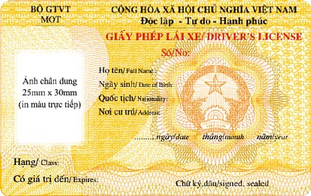 Quý 1-2013, cấp giấy phép lái xe mẫu mới trên cả nước