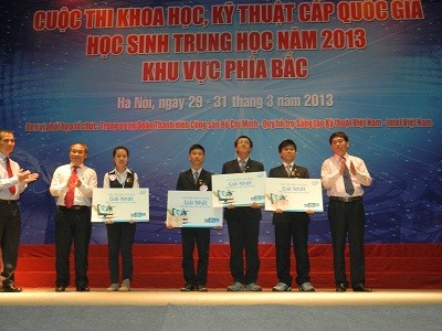 Hà Nội thắng lớn ở cuộc thi intel isef cấp quốc gia