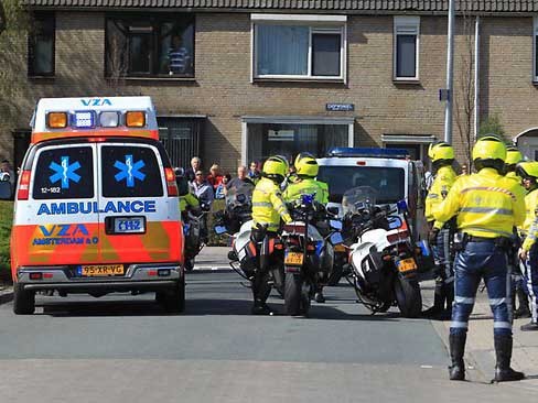 Hiện trường vụ xả súng năm 2011 tại Hà Lan