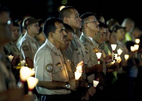 Quân đội Venezuela cầu nguyện cho Tổng thống Hugo Chavez