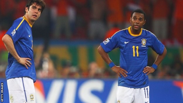Giấc Mơ World Cup Kết Thúc Kaka Và Ronaldinho