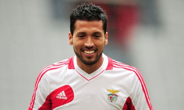 Garay trong màu áo Benfica