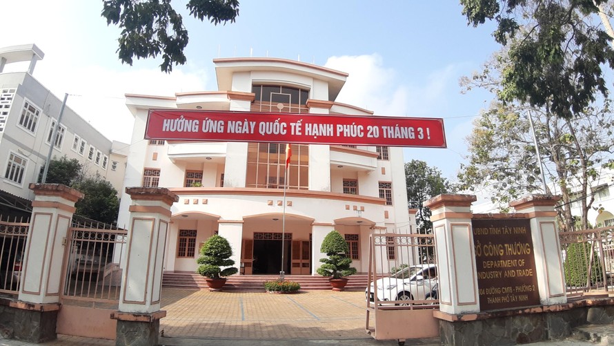 Thanh tra tỉnh Tây Ninh vừa công bố KLTT Sở Công Thương tỉnh Tây Ninh. Ảnh: Web site Sở CT Tây Ninh.