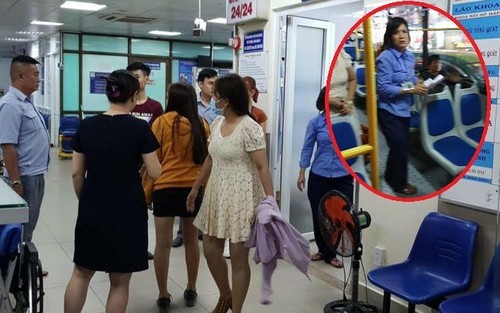 Cảm động tài xế, hành khách giúp bà bầu trở dạ trên xe buýt ở Sài Gòn 