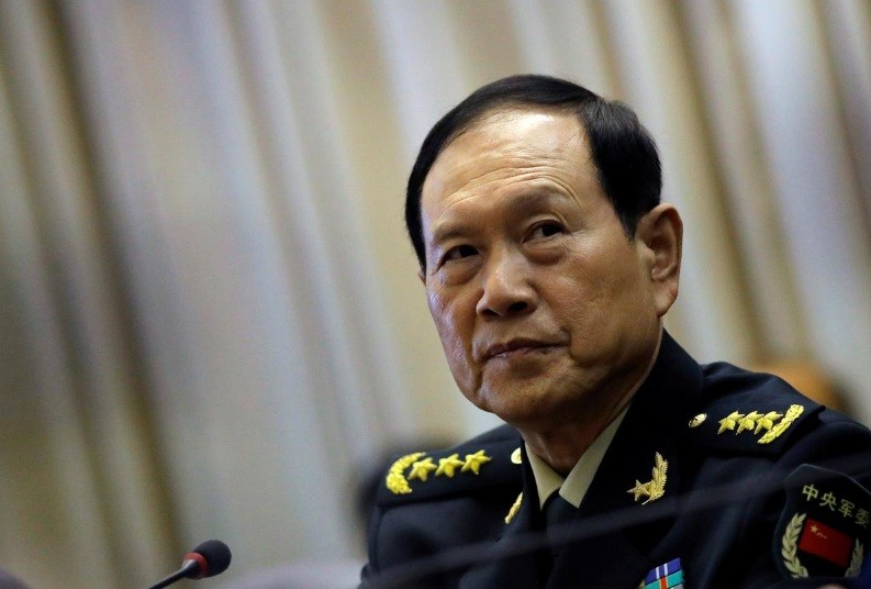 Bộ trưởng Quốc phòng Trung Quốc Ngụy Phượng Hòa. (Ảnh: Reuters)