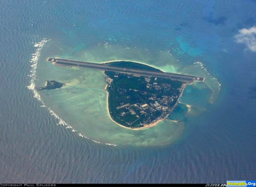 Đảo Phú Lâm thuộc quần đảo Hoàng Sa của Việt Nam đã bị Trung Quốc biến thành một tiền đồn quân sự