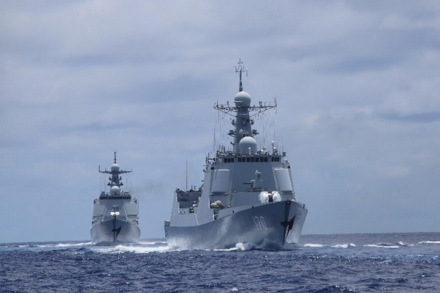 Các tàu và máy bay Mỹ đang tăng cường hoạt động ở khu vực tây Thái Bình Dương