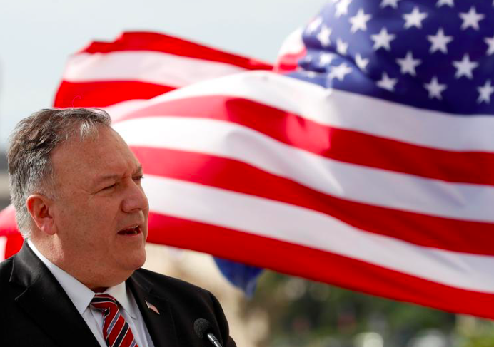 Ngoại trưởng Mỹ Mike Pompeo. (Ảnh: Reuters)