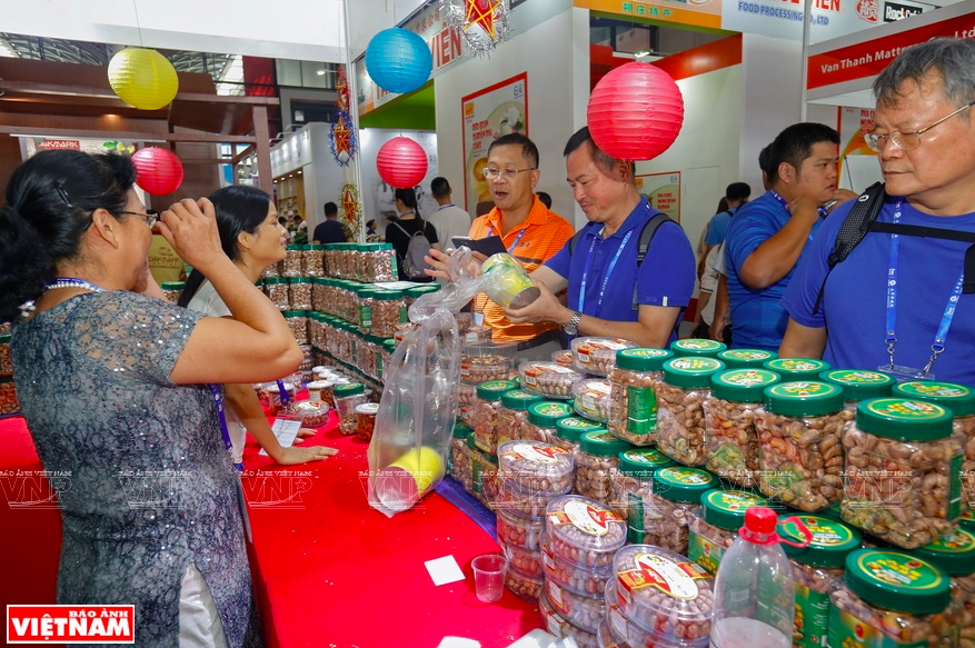 Một gian hàng của Việt Nam tại Hội chợ Trung Quốc - ASEAN 2019