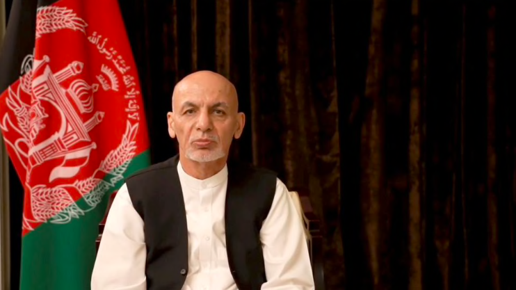 Tổng thống lưu vong Afghanistan Ashraf Ghani. (Ảnh: Twitter)