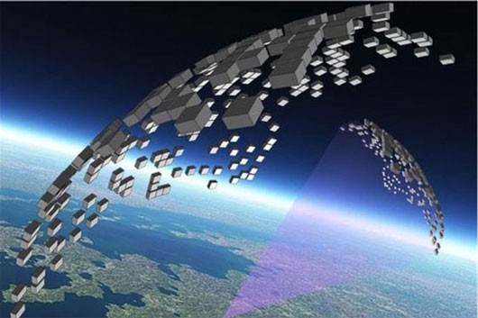 Hệ thống 104 vệ tinh Sprite đã được đặt trên quỹ đạo thấp của trái đất - (Ảnh: KickSat)