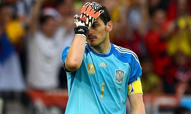 Iker Casillas đã có thêm một buổi tối đầy thất vọng nữa 