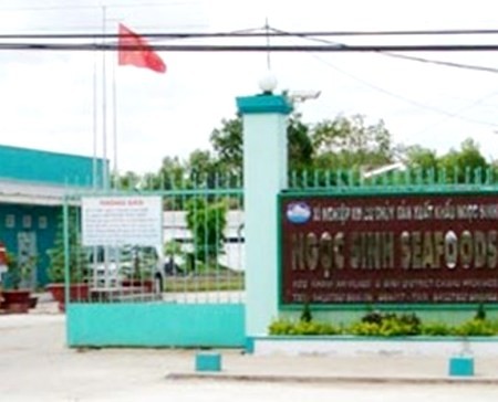 Trụ sở Công ty Ngọc Sinh tại huyện U Minh, Cà Mau.