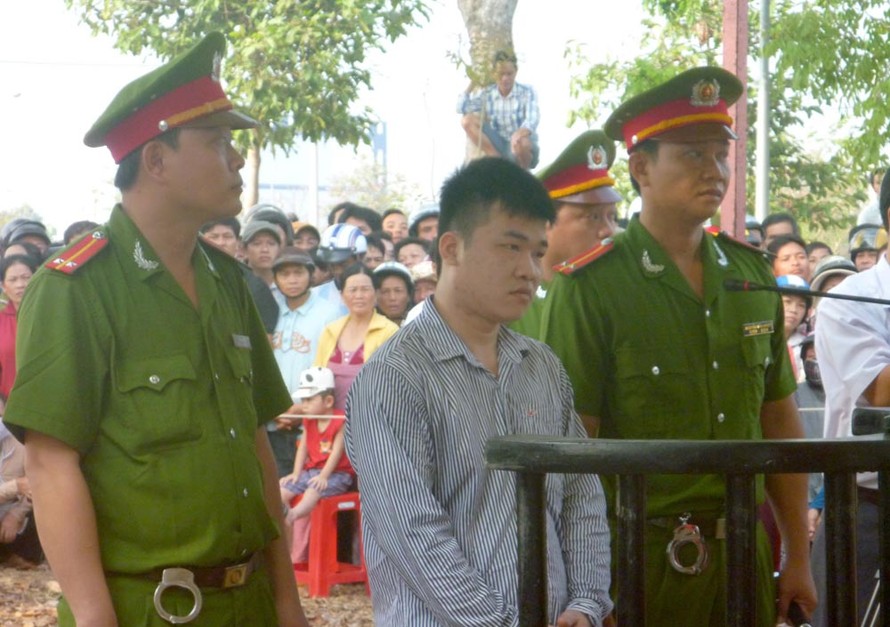 Bị cáo Nguyễn Hoài Nam.