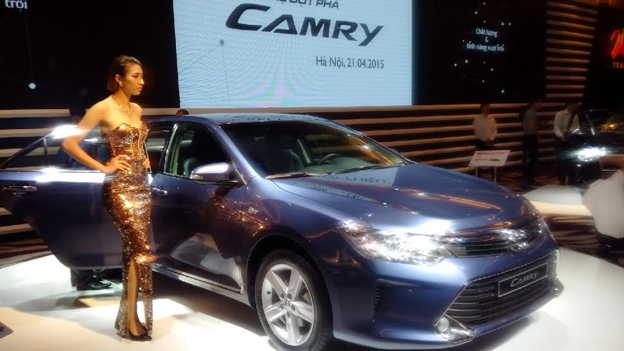 Toyota Camry 2015 chuẩn bị ra mắt thị trường Việt