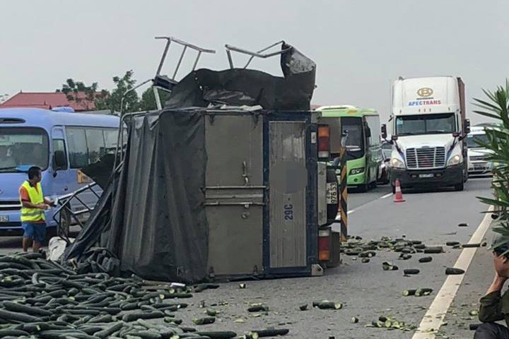 Hiện trường vụ tai nạn. Ảnh: OFFB
