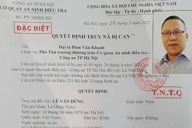 Cơ quan ANĐT khởi tố đôi tượng che giấu tội phạm liên quan đến vụ Lê Dũng Vova bị bắt.