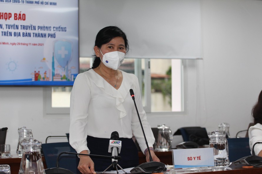 Bà Nguyễn Thị Huỳnh Mai - Chánh Văn phòng Sở Y tế TPHCM
