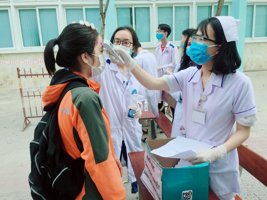 Sinh viên Y Dược Đà Nẵng “chi viện” cho ngành Y tế phòng, chống dịch 