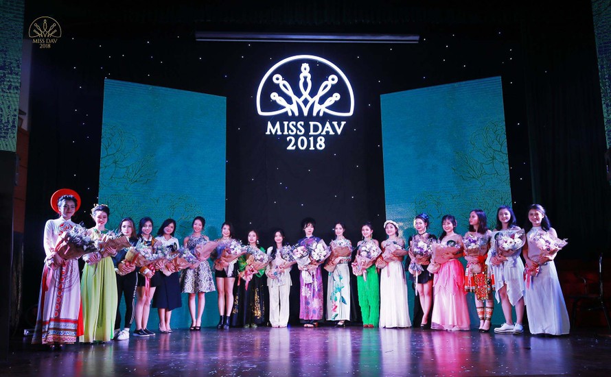 Cận cảnh nhan sắc các thí sinh lọt Chung kết Miss DAV 2018
