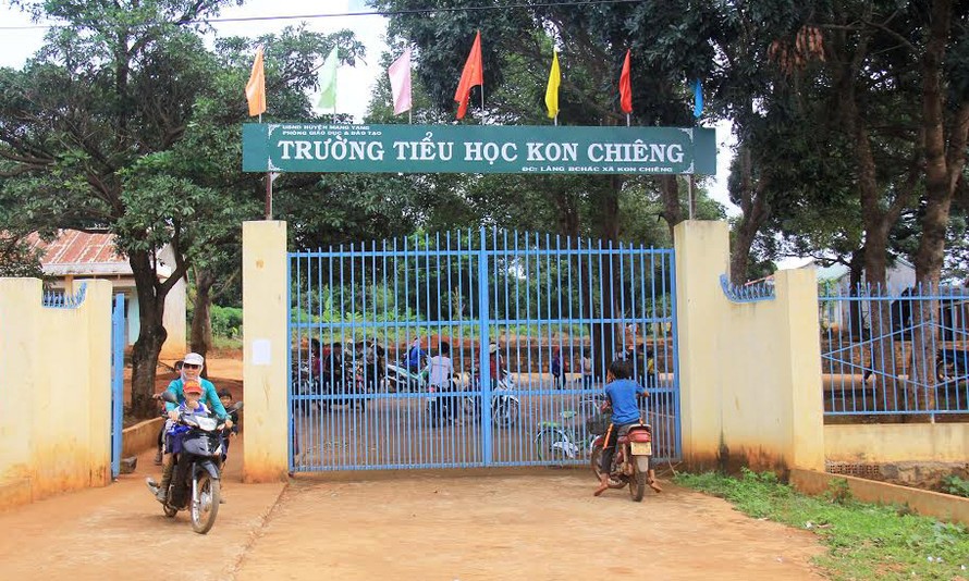Trường tiểu học Kon Chiêng.