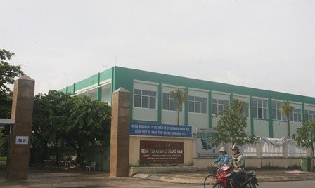 Bệnh viện Đa khoa tỉnh Quảng Nam.