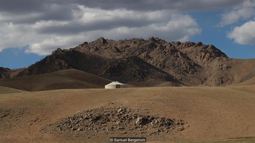 Từng là đế chế, nhưng nay Mông Cổ vẫn là vùng đất hoang vu (Ảnh: BBC). 
