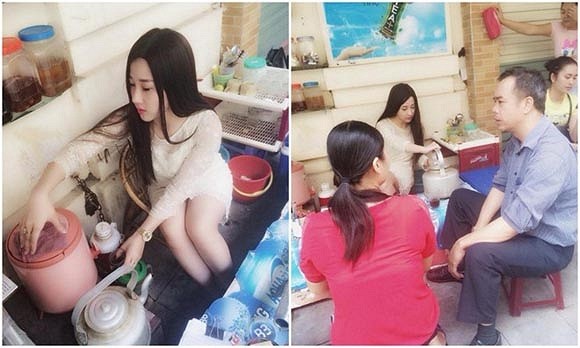 Thực hư về hot girl trà đá Hà Nội gây xôn xao mạng
